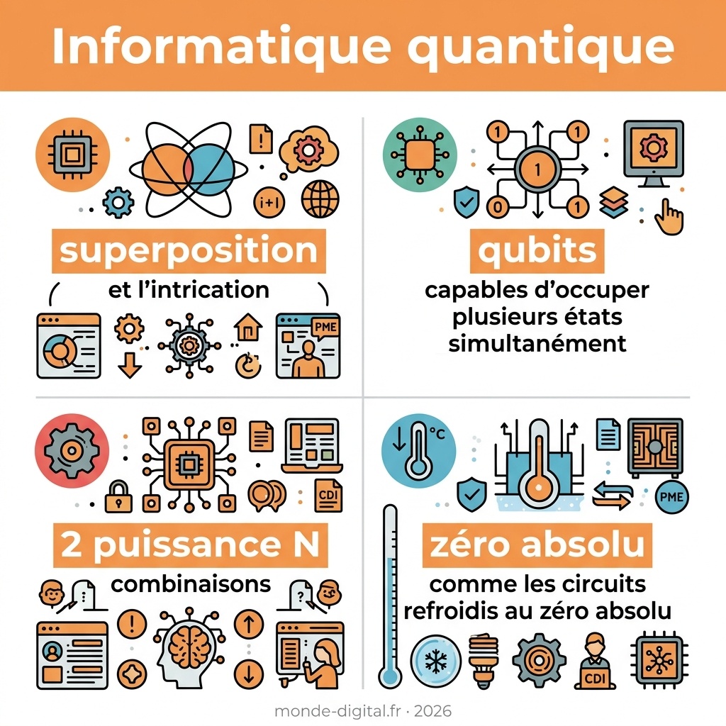 Infographie — informatique quantique